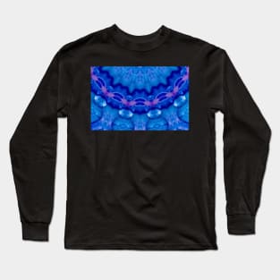 Hydrangea Blue-Pink Macro Long Sleeve T-Shirt